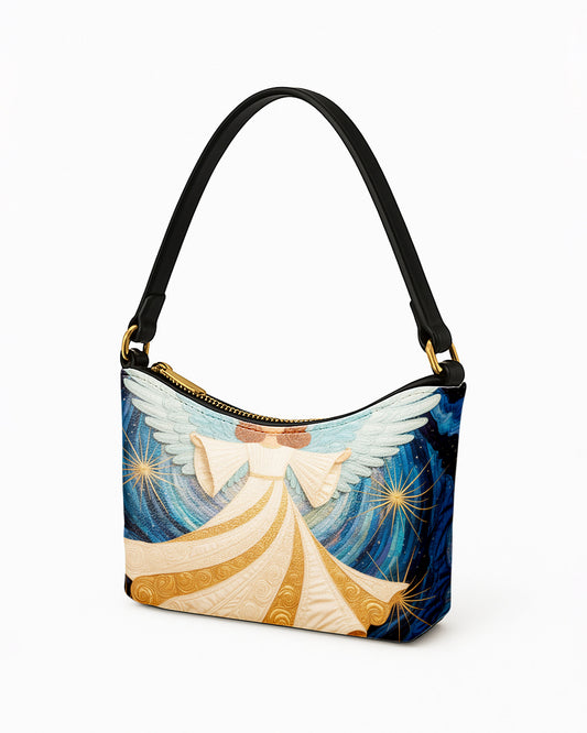 Angel Filling Leather Baguette Bag Underarm Shoulder Bag FSBU0117