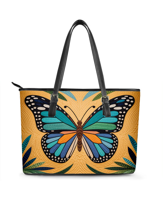 Butterfly Leather Saddle Shoulder Bag FSB0062