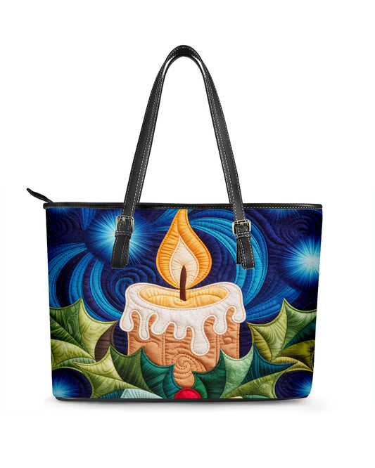 Candle With Leather Saddle Shoulder Bag FSB0026