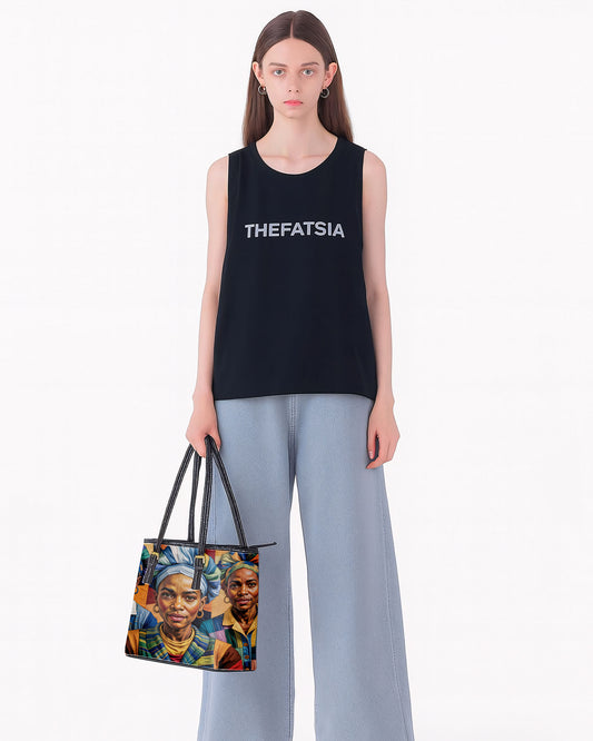 Van Gogh Starry Night Style Leather Saddle Shoulder Bag FSB0089