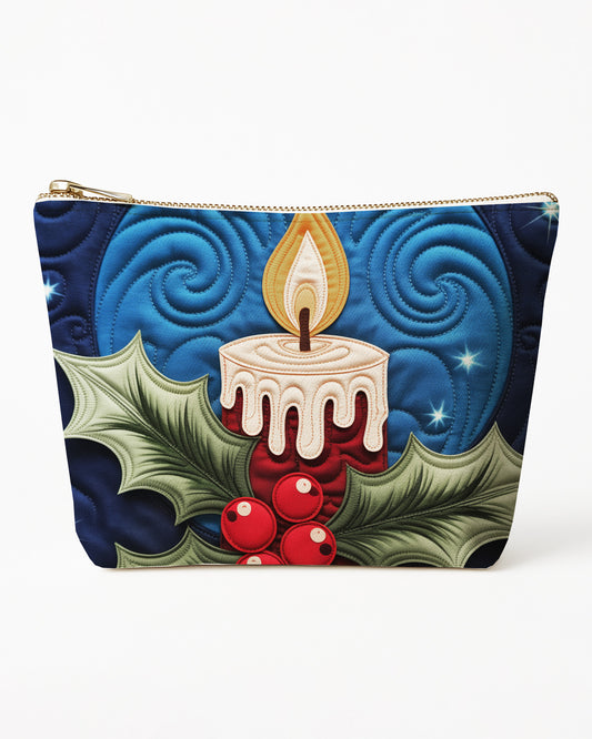 Set of 3 - REPOUCH Essential Zipper Pouch for Makeup Bag in Christmas Day 21