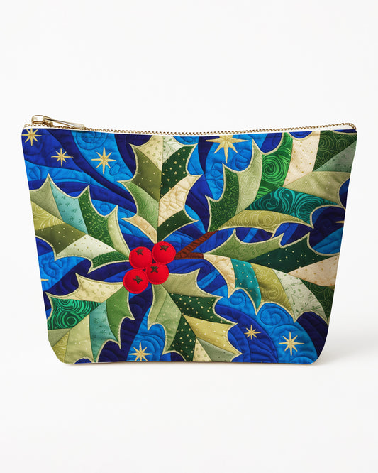 Set of 3 - REPOUCH Essential Zipper Pouch for Makeup Bag in Christmas Day 02