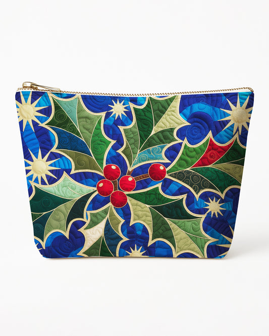 Set of 3 - REPOUCH Essential Zipper Pouch for Makeup Bag in Christmas Day 06