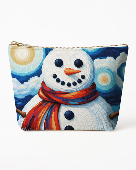 Set of 3 - REPOUCH Essential Zipper Pouch for Makeup Bag in Christmas Day 14