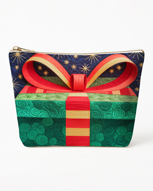 Set of 3 - REPOUCH Essential Zipper Pouch for Makeup Bag in Christmas Day 17