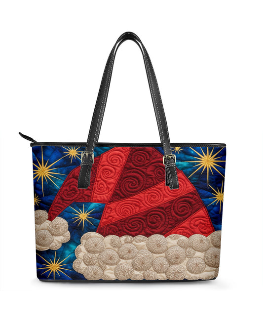 Santas Hat Leather Saddle Shoulder Bag FSB0004