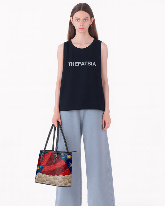 Santas Hat Leather Saddle Shoulder Bag FSB0004