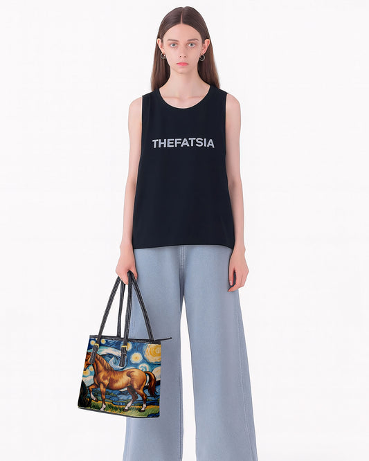 Horse Leather Saddle Shoulder Bag FSB0053