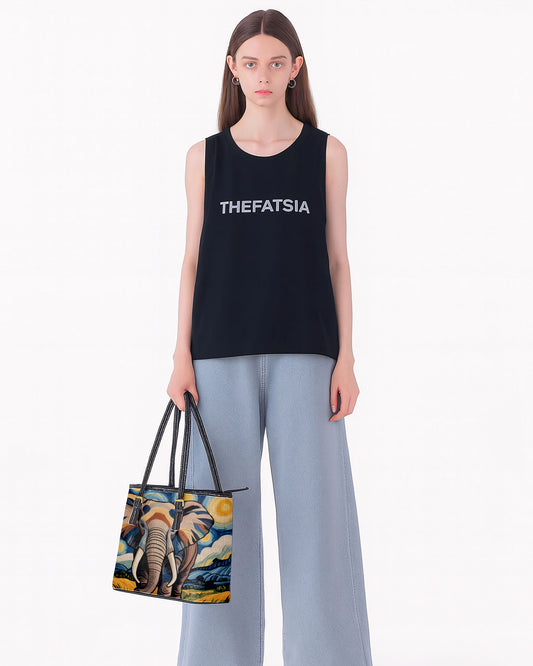 Elephant Leather Saddle Shoulder Bag FSB0055