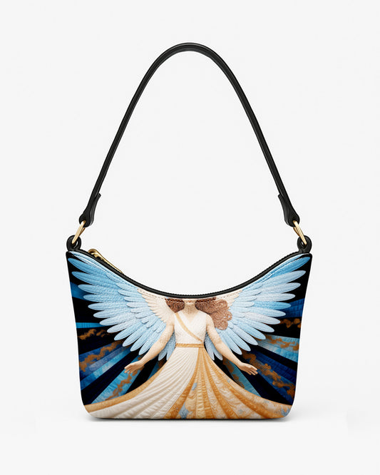 Angel Filling Leather Baguette Bag Underarm Shoulder Bag FSBU0118