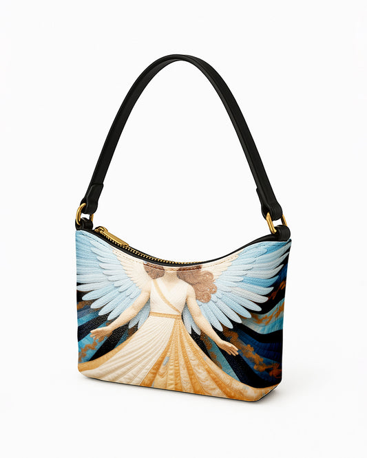 Angel Filling Leather Baguette Bag Underarm Shoulder Bag FSBU0118