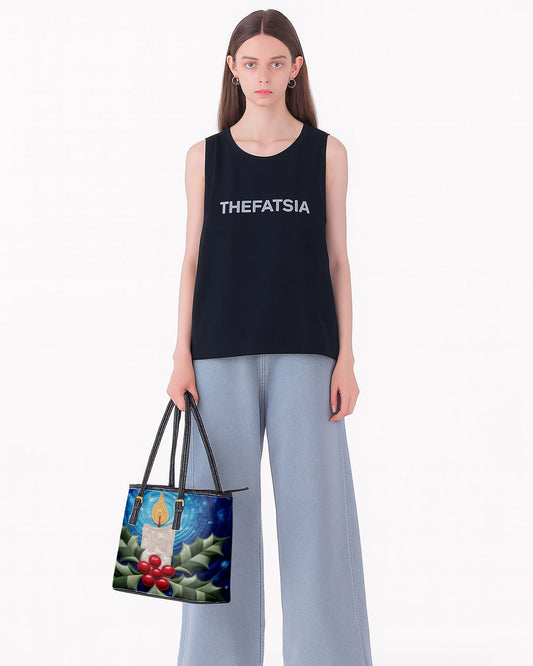 Candle With Leather Saddle Shoulder Bag FSB0024