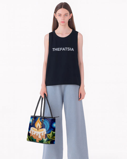 Candle With Leather Saddle Shoulder Bag FSB0026