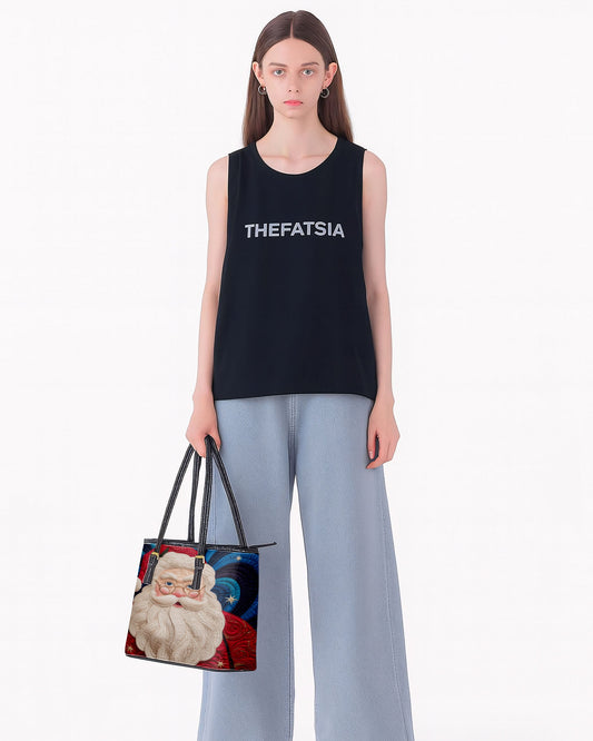 Santa Claus Leather Saddle Shoulder Bag FSB0032