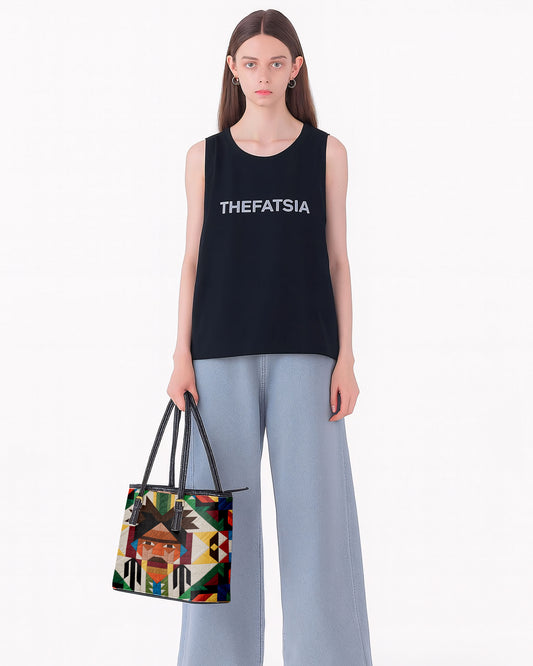 Native American Leather Saddle Shoulder Bag FSB0104