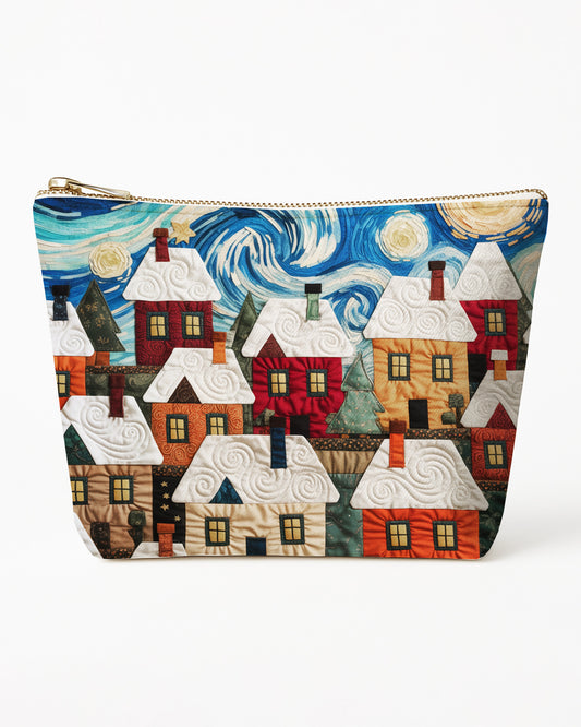 Set of 3 - REPOUCH Essential Zipper Pouch for Makeup Bag in Christmas Day 03